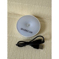 SPARKCAN Sensor Light Closet Induction Lamp USB Rechargeable Indoor LED Night Light with Stick-On Magnetic Strip, for Corridor, Cabinet, Closet, Wardrobe, Stairs, Bedroom, Kitchen, Basement